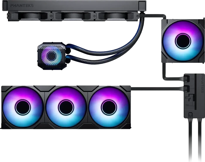 Phanteks Nexlinq Hub V2, Licht- und Lüftersteuerung