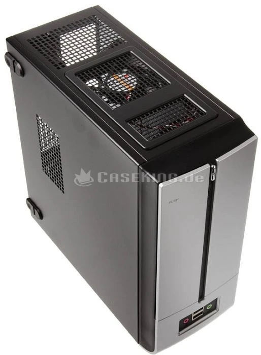 In Win BM639 USB 2.0 silber, Mini-ITX, 160W proprietär