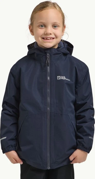 Jack Wolfskin Iceland 3in1 Funktionsjacke night blue (Junior)