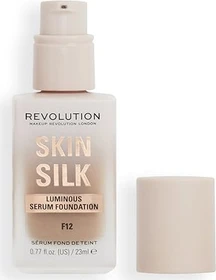Revolution Beauty Skin Silk Radiant Satin Serum Foundation F12, 23ml