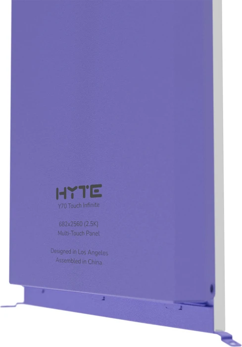 Hyte Y70 Touch Display Upgrade, 14.5" Touchscreen, Taro Milk