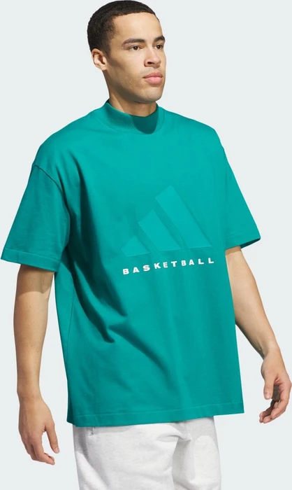 adidas Basketball 001 T-Shirt kurzarm eqt green