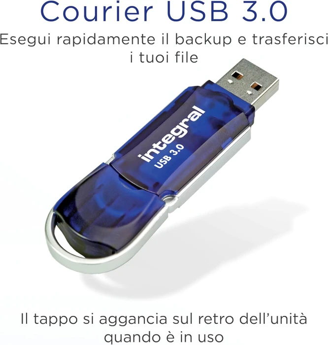 Integral Courier 256GB, USB-A, USB 3.2 Gen 1×1