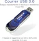 Integral Courier 256GB, USB-A, USB 3.2 Gen 1×1 Vorschaubild