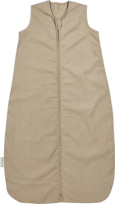 Meyco Leinen Schlafsack ungefüttert Gr.110, 0.5TOG, 24+M taupe