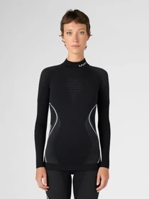 UYN Evolutyion Turtle Neck Funktionsshirt langarm blackboard/anthracite/white (Damen)
