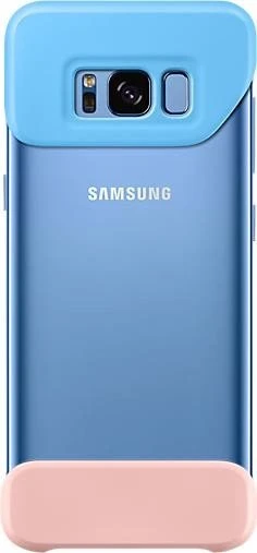 Samsung 2Piece Cover für Galaxy S8 blau/pink