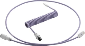 CableMod Pro Coiled Keyboard Cable USB Micro-B auf USB-A, Tastaturkabel (Spiral-Textilkabel), 1.5m, Rum Raisin