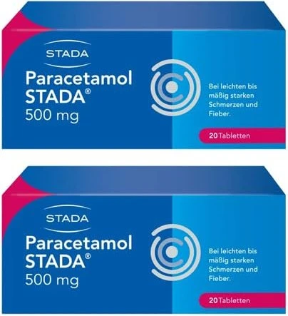 Stada Paracetamol Stada 500mg Tabletten, 20 Stück