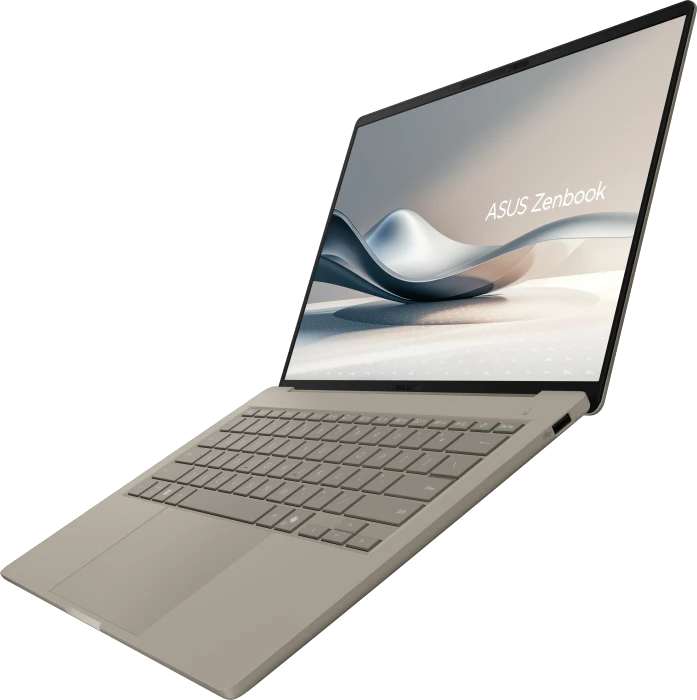 ASUS ZenBook A14 UX3407QA-QD488W, Zabriskie Beige, Snapdragon X - X1-26-100, 16GB RAM, 1TB SSD, DE