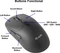 Equip Dual Mode Wireless Mouse schwarz, USB/Bluetooth Vorschaubild