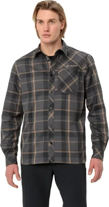 Vaude Neshan IV Hemd langarm black/oat (Herren)