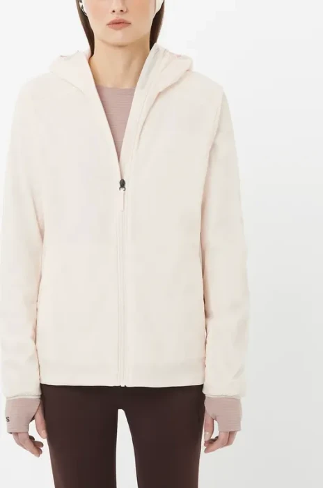 Salomon Mountain Flex Hooded Funktionsjacke whisper white (Damen)