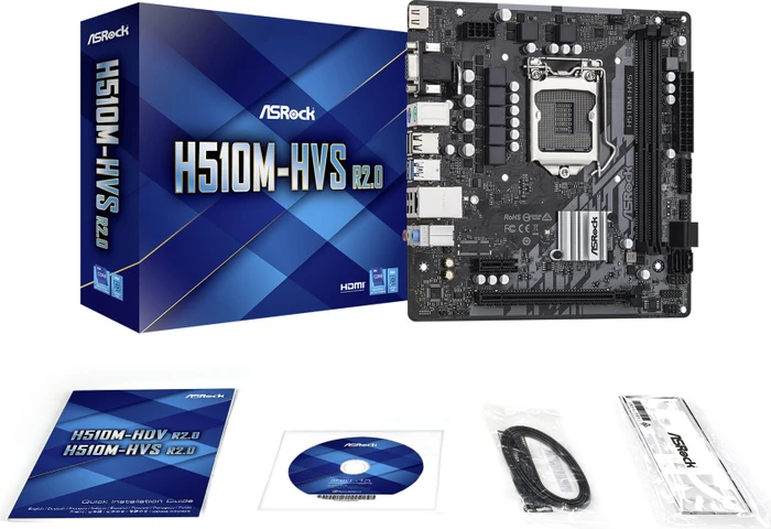 ASRock H510M-HVS R2.0 (Intel 1200)