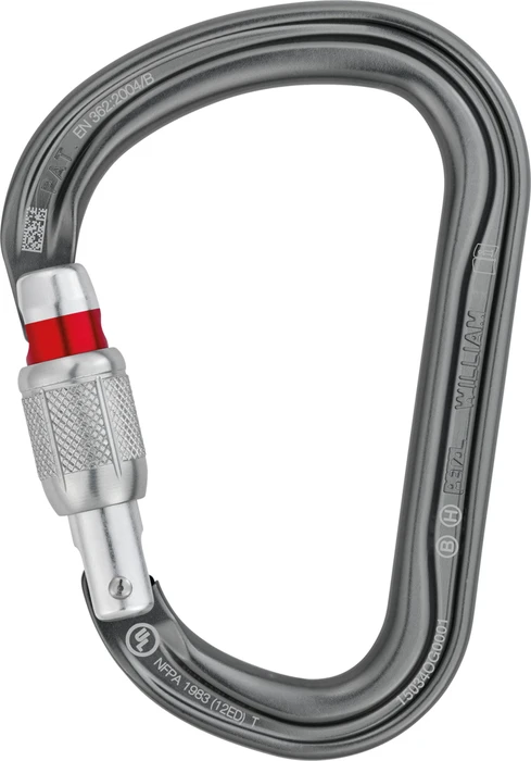 Petzl William HMS Schraubkarabiner