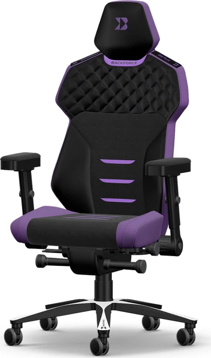 Backforce One Plus Gamingstuhl, schwarz/violett
