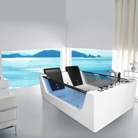 Home Deluxe Atlantic XL Whirlpool rechteckig 180x120x60cm