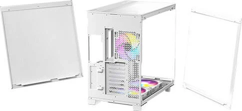 Antec Constellation C8 White ARGB, Glasfenster