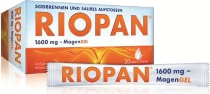 Takeda Riopan 1600mg Magen Gel, 200ml (20x 10ml)