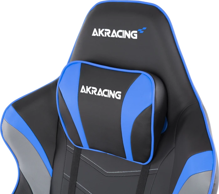 AKRacing Master Max Gamingstuhl, schwarz/grau/blau