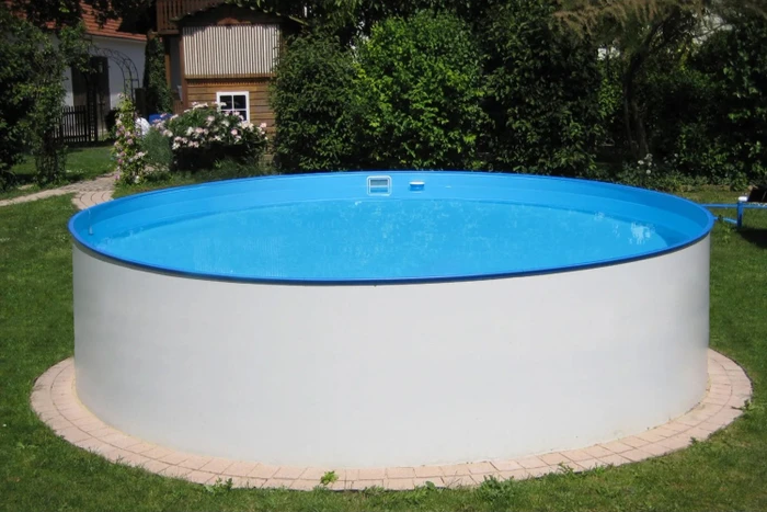 Summer Fun Almeria Stahlwandpool Set rund 350x120cm