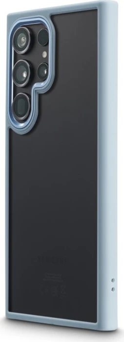Hama Handyhülle Cam Protect für Samsung Galaxy S24 Ultra transparent\/blau