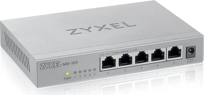 Zyxel MG-105 Desktop 2.5G Switch, 5x RJ-45