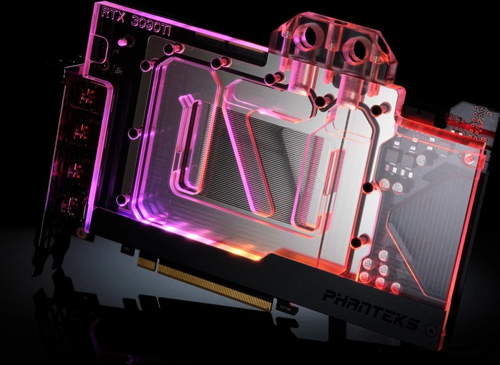 Phanteks Glacier G30 GIGABYTE 3090 Ti schwarz, mit Backplate