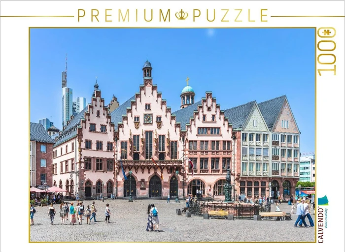 Calvendo Ein Motiv aus dem Kalender Frankfurt - Wolkenkratzer und Tradition