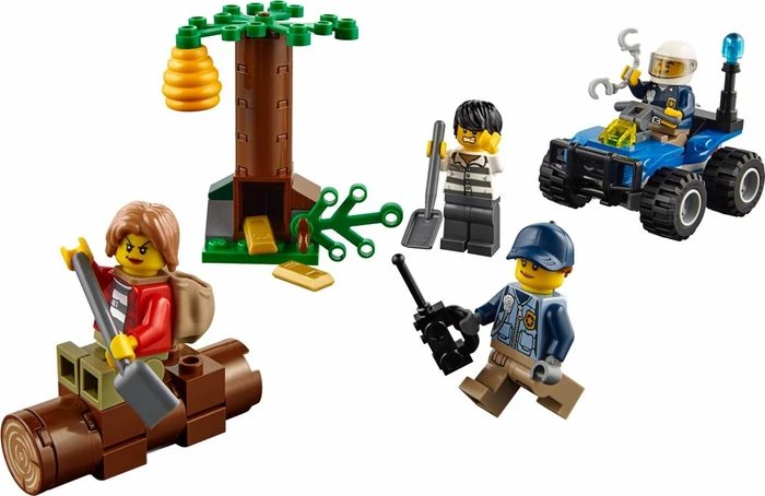 LEGO City Gebirgspolizei - Verfolgung durch die Berge