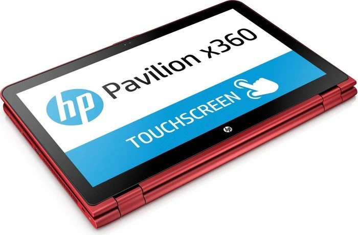 HP Pavilion x360 15-bk103ng, rot, Core i5-7200U, 8GB RAM, 1TB HDD, DE