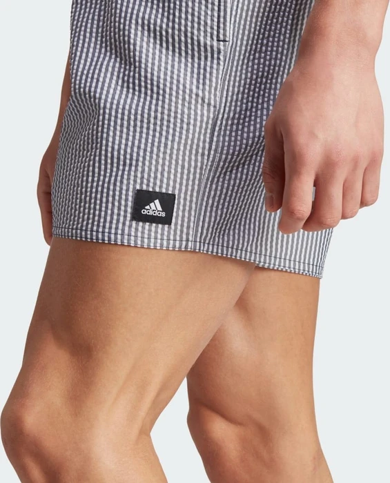 adidas Stripey Classics Short Length Badeshorts legend ink/white (Herren)