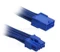 BitFenix Alchemy 8-Pin PCIe Verlängerung 45cm, sleeved blau/blau Vorschaubild