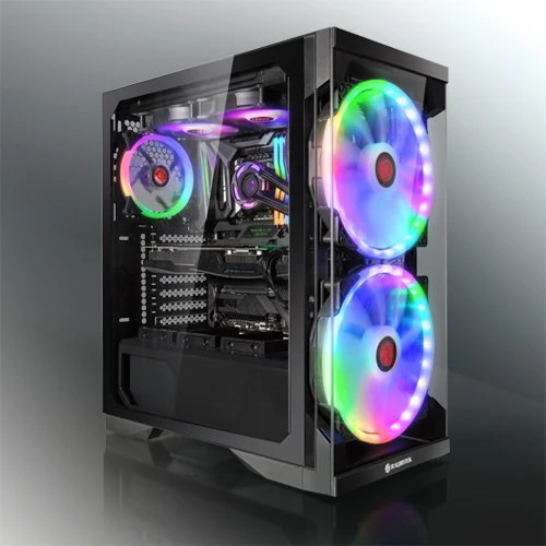 Raijintek Silenos Pro, Glasfenster