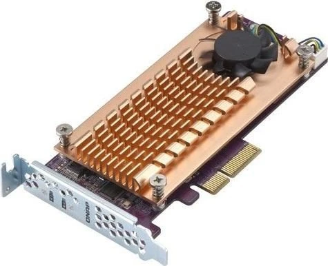 QNAP QM2 Expansion Card, 2x M.2 SATA, PCIe 2.0 x2, Lüfter rückseitig