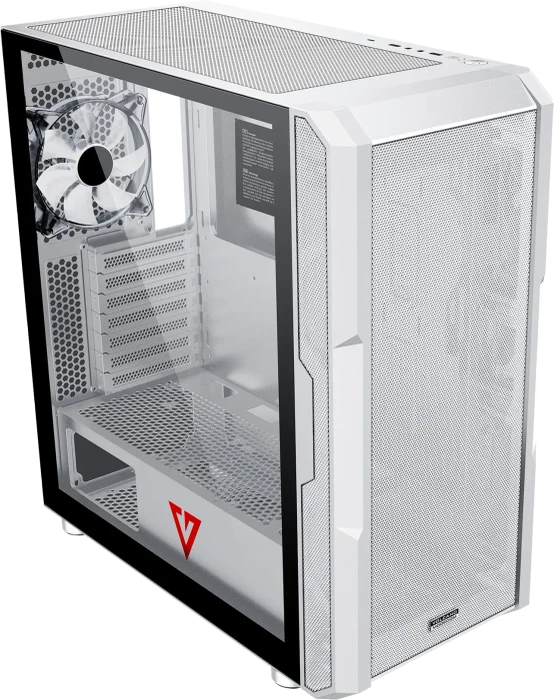 Modecom Volcano Amirani White, Glasfenster