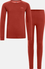Odlo Natural Merino 200 Base Layer Set ketchup (Junior)