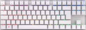 Cherry MX 8.2 TKL Wireless, silber/weiß, MX RGB BROWN, USB/Bluetooth, DE