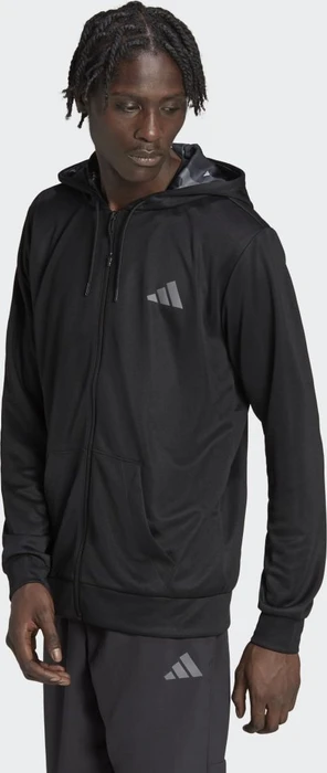 adidas Train Essentials Seasonal Trainingsjacke black/grey five (Herren)