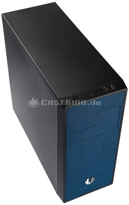 BitFenix Neos schwarz/blau, schallgedämmt