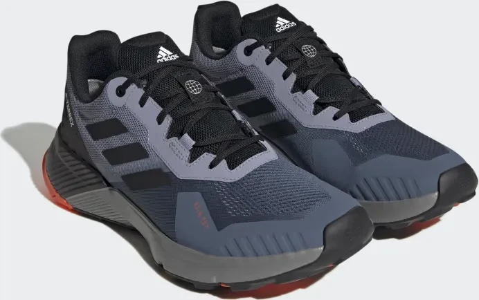 adidas Terrex Soulstride Rain.RDY wonder steel/core black/impact orange (Herren)