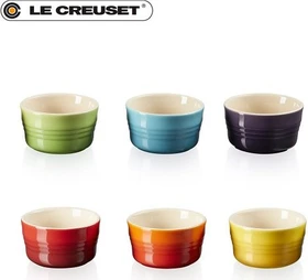 Le Creuset Mini Förmchen 100ml Rainbow III, 6 Stück