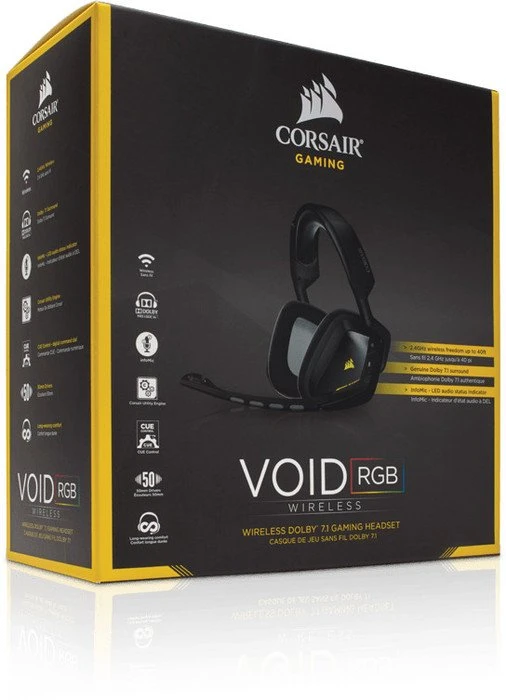 Corsair VOID RGB Wireless Dolby 7.1 schwarz