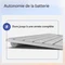 Microsoft Surface Keyboard 2nd Edition, silber/grau, mit Copilot-Taste, Bluetooth, FR Vorschaubild