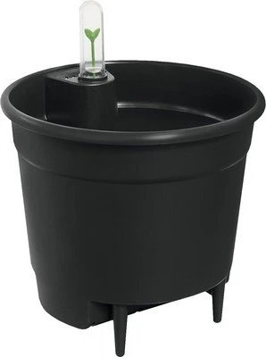 Elho Selbstbewässerungssystem 36cm living black