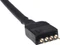 Phobya 4-Pin RGB Verlängerungskabel, schwarz Vorschaubild