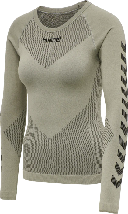 hummel Seamless First Jersey Funktionsshirt langarm london fog (Damen)