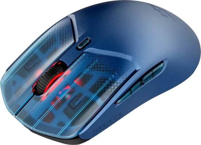 HP HyperX Pulsefire Haste 2 S Wireless blau, USB/Bluetooth