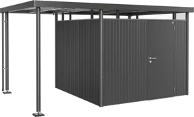 Biohort Seitendach S für Gerätehaus HighLine H4 dunkelgrau-metallic