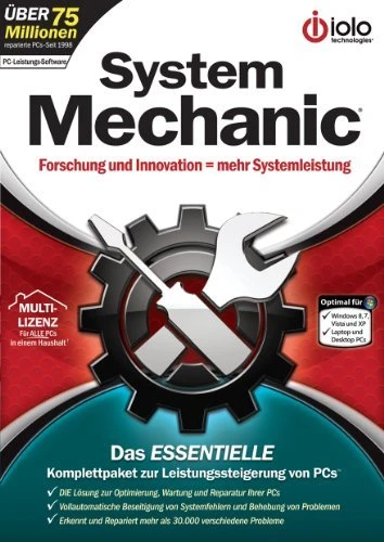Iolo Technologies System Mechanic, ESD (deutsch) (PC)